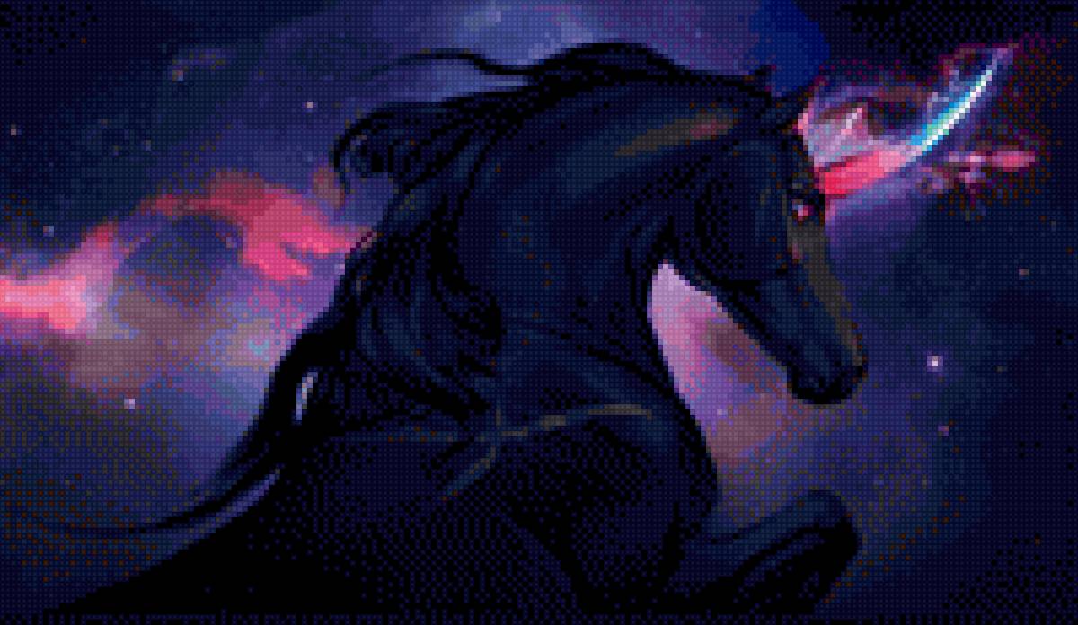 Единорог - миф, лошади - предпросмотр