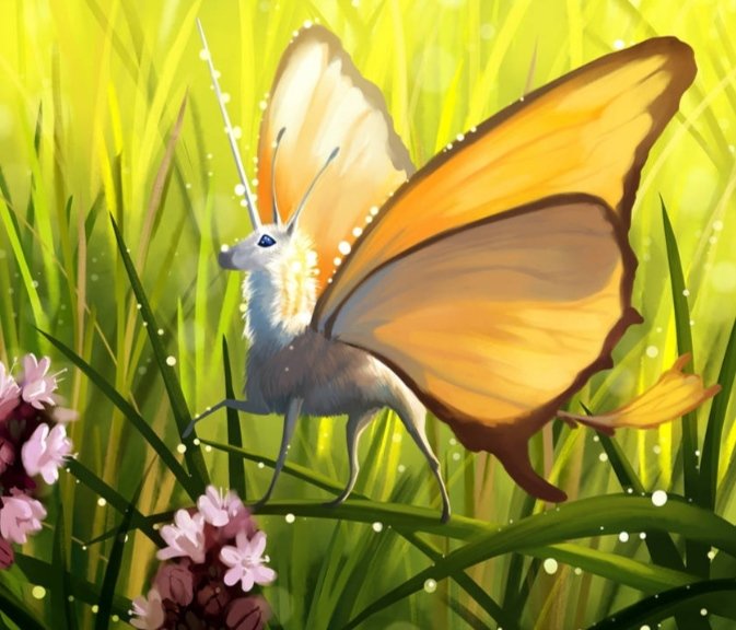 Лошадь-бабочка - миф, лошади - оригинал