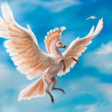 Схема вышивки «В небесах»