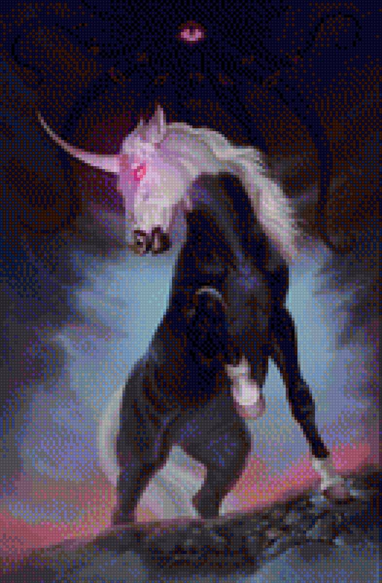 Единорог - миф, лошади - предпросмотр