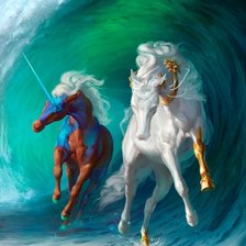 Схема вышивки «Под волной»