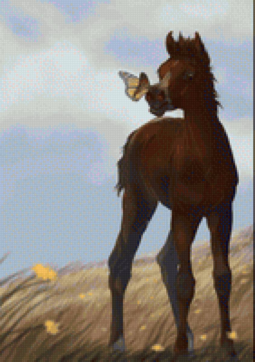 Жеребенок - лошади, миф - предпросмотр