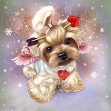 Схема вышивки «Linda e charmosa.»