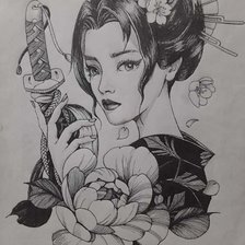 Схема вышивки «Personaje»