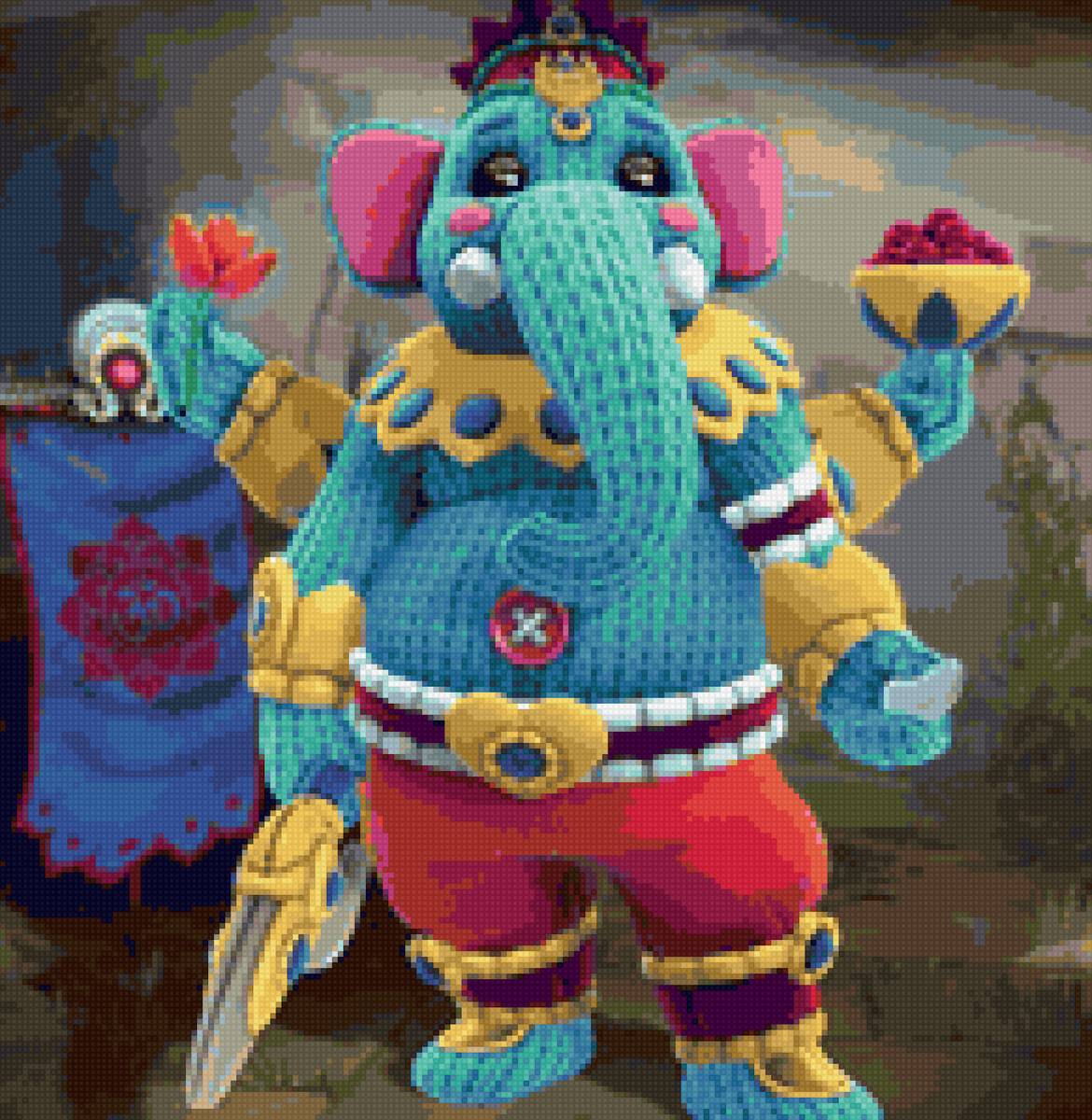 Ганеша - smite - предпросмотр