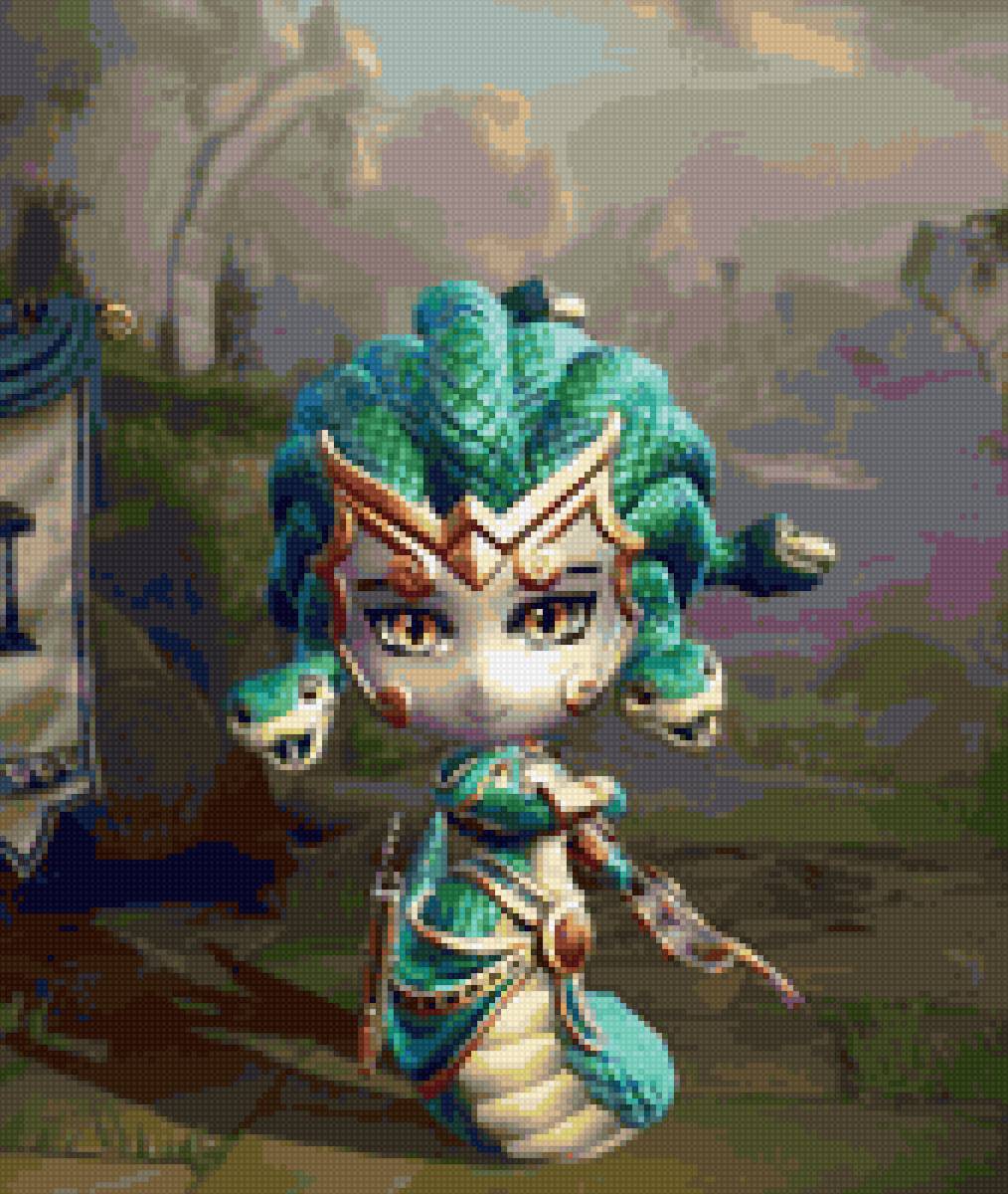 Медуза - smite - предпросмотр