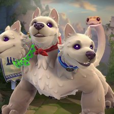 Схема вышивки «Цербер»