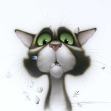 Схема вышивки «А птички не было»