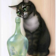 Схема вышивки «не достать»