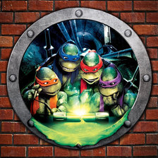 Схема вышивки «TMNT-II»