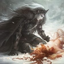 Схема вышивки «Hades y Persephone»