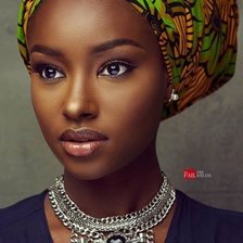 Схема вышивки «африканка»