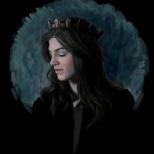 Схема вышивки «Женевьева Падалеки»