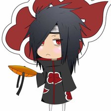 Схема вышивки «Чиби Мадара»