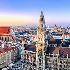 Схема вышивки «красивый город»