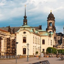 Схема вышивки «Терраса Брюля в Дрездене»