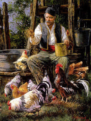 campesino - paisaje - оригинал