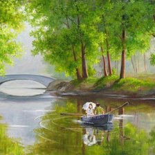 Схема вышивки «navegando»