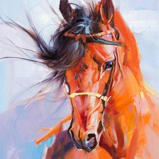 Схема вышивки «Cavalo.»