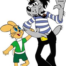 Схема вышивки «Ну погоди»