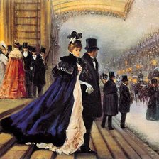 Схема вышивки «ВОЗЛЕ ТЕАТРА»