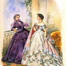 Схема вышивки «Подруги»