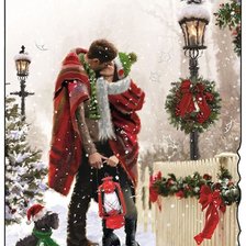 Схема вышивки «Канун рождества»