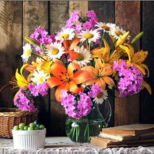 Схема вышивки «Букет»