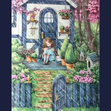 Co gai truoc hien nha