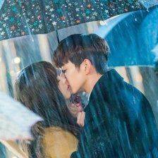 Схема вышивки «Дождь»