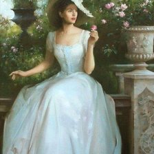 Схема вышивки «в саду»