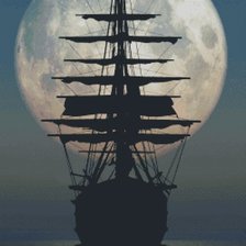 Схема вышивки «На закат»