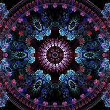 Схема вышивки «Мандала»