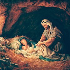 Схема вышивки «Святое семейство. Мишель Миссман»