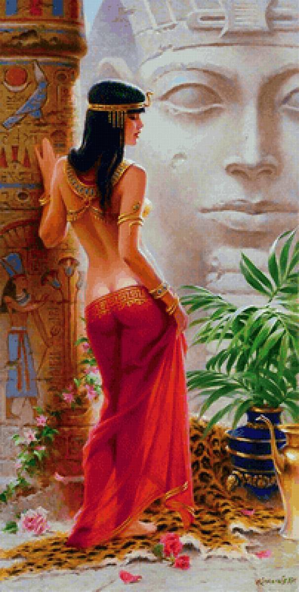 Египет - египет, девушка. - предпросмотр