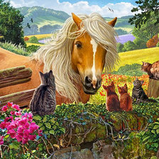 Схема вышивки «друзья»