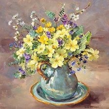 Схема вышивки «милый букетик»