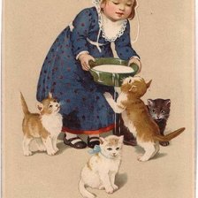 Схема вышивки «Заботливая хозяюшка»