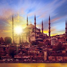 Схема вышивки «Стамбул»