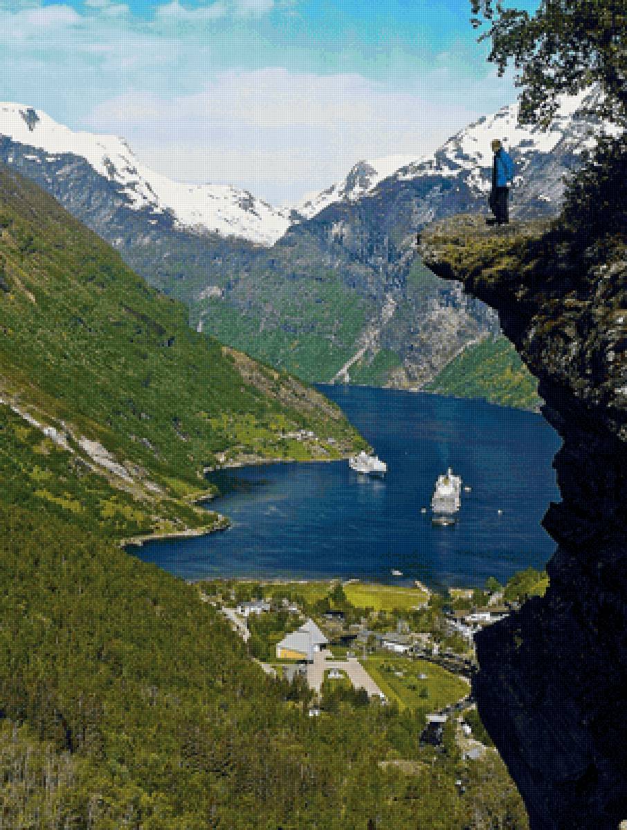 Гейрангер-фьорд, Норвегия - фотографии - предпросмотр