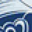 Предпросмотр схемы вышивки «Libra,azul» (№2406295)