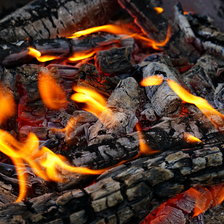 Схема вышивки «Угли»