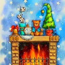 Схема вышивки «Новый год»