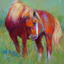 Схема вышивки «Конь»