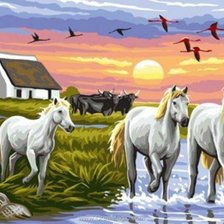 Схема вышивки «На ферме»