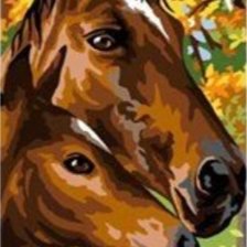 Схема вышивки «Мать и дитя»