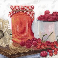 Схема вышивки «Малина варенье»