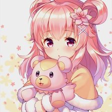 Схема вышивки «аниме»