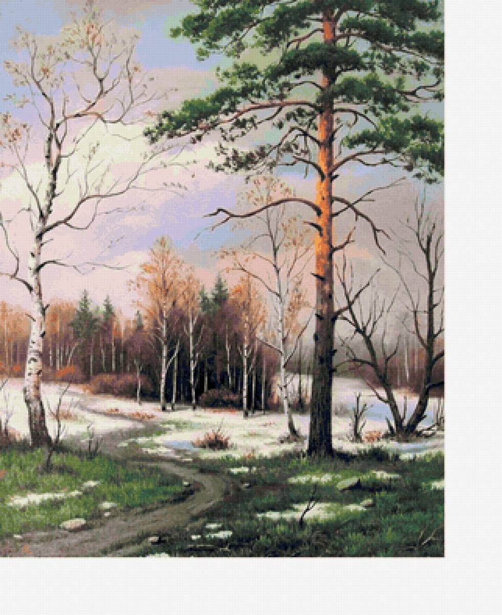 Поздняя осень - осень, лес, природа - предпросмотр