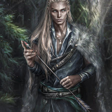 Схема вышивки «Лесная стрела»